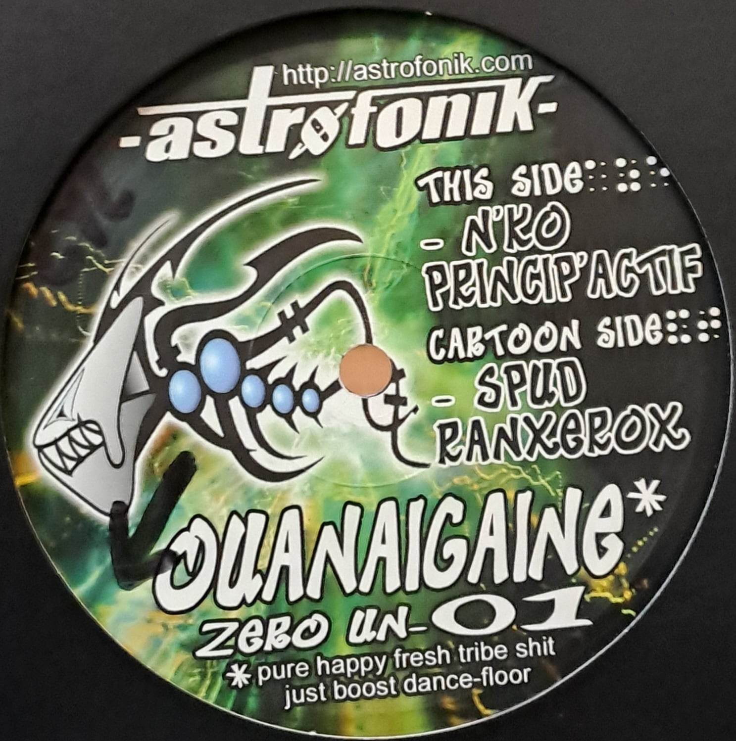 Ouanaigaine 01 - vinyle freetekno